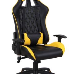 Кресло компьютерное BRABIX "GT Master GM-110" (черное/желтое) 531927 в Кургане - kurgan.mebel24.online | фото