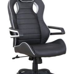 Кресло компьютерное BRABIX "Techno Pro GM-003" (черное/серое, вставки серые) 531814 в Кургане - kurgan.mebel24.online | фото