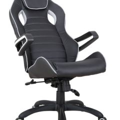 Кресло компьютерное BRABIX "Techno Pro GM-003" (черное/серое, вставки серые) 531814 в Кургане - kurgan.mebel24.online | фото 3