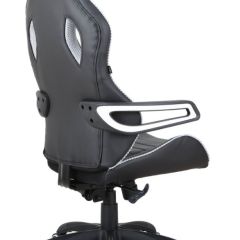 Кресло компьютерное BRABIX "Techno Pro GM-003" (черное/серое, вставки серые) 531814 в Кургане - kurgan.mebel24.online | фото 4