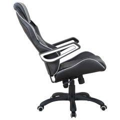 Кресло компьютерное BRABIX Techno Pro GM-003 (экокожа черное/серое, вставки серые) 531814 в Кургане - kurgan.mebel24.online | фото 6