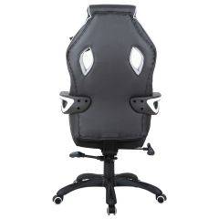 Кресло компьютерное BRABIX Techno Pro GM-003 (экокожа черное/серое, вставки серые) 531814 в Кургане - kurgan.mebel24.online | фото 8