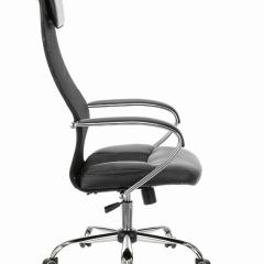 Кресло офисное BRABIX PREMIUM "Stalker EX-608 CH" (хром, ткань-сетка/кожзам, черное) 532091 в Кургане - kurgan.mebel24.online | фото 2