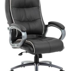 Кресло офисное BRABIX PREMIUM "Strong HD-009" (экокожа черная, ткань серая) 531945 в Кургане - kurgan.mebel24.online | фото