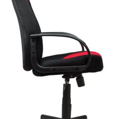 Кресло офисное BRABIX "City EX-512", ткань черная/красная, TW, 531408 в Кургане - kurgan.mebel24.online | фото 3
