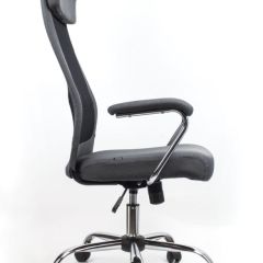 Кресло офисное BRABIX "Flight EX-540" (хром, ткань, сетка, серое) 531848 в Кургане - kurgan.mebel24.online | фото 3