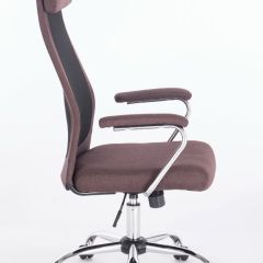Кресло офисное BRABIX "Flight EX-540" (коричневое) 531849 в Кургане - kurgan.mebel24.online | фото 3