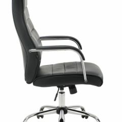 Кресло офисное BRABIX "Stark EX-547" (экокожа, хром, черное) 531948 в Кургане - kurgan.mebel24.online | фото 3