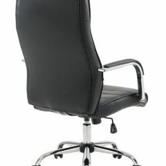 Кресло офисное BRABIX "Stark EX-547" (экокожа, хром, черное) 531948 в Кургане - kurgan.mebel24.online | фото 4
