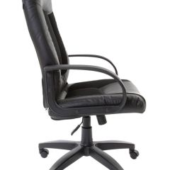 Кресло офисное BRABIX "Strike EX-525" (экокожа черная, ткань черная) 531381 в Кургане - kurgan.mebel24.online | фото 3