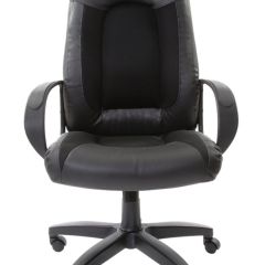 Кресло офисное BRABIX "Strike EX-525" (экокожа черная, ткань черная) 531381 в Кургане - kurgan.mebel24.online | фото 5
