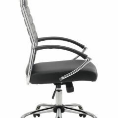 Кресло офисное BRABIX "Style EX-528", экокожа, хром, черное, 531947 в Кургане - kurgan.mebel24.online | фото 3