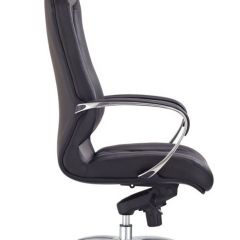 Кресло руководителя Бюрократ _AURA/BLACK черный в Кургане - kurgan.mebel24.online | фото 3