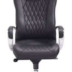Кресло руководителя Бюрократ _AURA/BLACK черный в Кургане - kurgan.mebel24.online | фото 2
