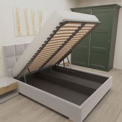 Кровать Асти интерьерная +основание/ПМ/бельевое дно (120х200) в Кургане - kurgan.mebel24.online | фото 3