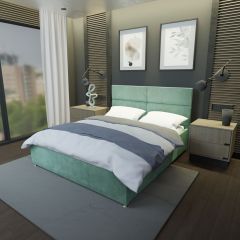Кровать Аврора Решетка+ПМ (1200) *БЕЗ ДНА в Кургане - kurgan.mebel24.online | фото