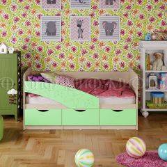 Кровать Бабочки (Салатовый матовый) 1600 в Кургане - kurgan.mebel24.online | фото