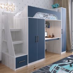 Кровать-чердак Тея (*Без Пенала) в Кургане - kurgan.mebel24.online | фото 9