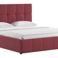 Кровать двойная Хлоя 160 + ортопед + ПМ + дно (арт. Макс 325 (ягодный)) в Кургане - kurgan.mebel24.online | фото