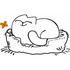 Кровать двухуровневая Кот № 900.1 ПРАВАЯ (туя светлая/белый) в Кургане - kurgan.mebel24.online | фото 2