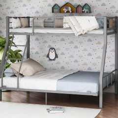 Кровать двухъярусная "Гранада-1 140" Серый в Кургане - kurgan.mebel24.online | фото