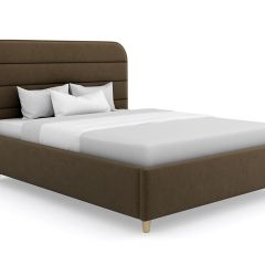 Кровать Эквадор Люкс интерьерная +основание (200х200) в Кургане - kurgan.mebel24.online | фото 7
