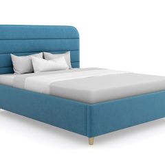 Кровать Эквадор Люкс интерьерная +основание (200х200) в Кургане - kurgan.mebel24.online | фото 16