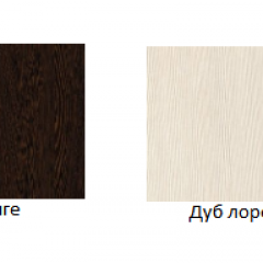 Кровать Фиеста 1600 LIGHT + Проложки LIGHT 1600 ДСП (Венге/Лоредо) в Кургане - kurgan.mebel24.online | фото