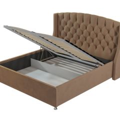 Кровать Франческа + Решетка+ПМ+Дно (1600) в Кургане - kurgan.mebel24.online | фото 3