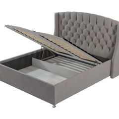 Кровать Франческа + Решетка+ПМ+Дно (1600) в Кургане - kurgan.mebel24.online | фото 5