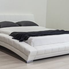 Кровать двойная Оливия 160 + ортопед. основание в Кургане - kurgan.mebel24.online | фото 2