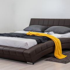 Кровать двойная Оливия 160 + ортопед. основание в Кургане - kurgan.mebel24.online | фото