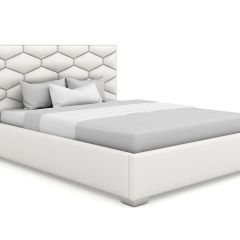 Кровать Коралл интерьерная +основание (90х200) в Кургане - kurgan.mebel24.online | фото 2
