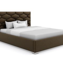 Кровать Коралл интерьерная +основание (90х200) в Кургане - kurgan.mebel24.online | фото 8