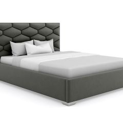 Кровать Коралл интерьерная +основание (90х200) в Кургане - kurgan.mebel24.online | фото 9