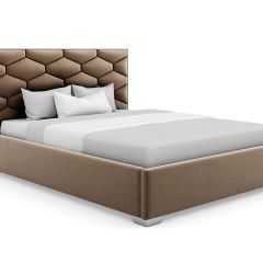 Кровать Коралл интерьерная +основание (90х200) в Кургане - kurgan.mebel24.online | фото 11
