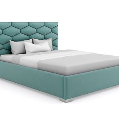 Кровать Коралл интерьерная +основание (90х200) в Кургане - kurgan.mebel24.online | фото 17