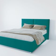 Кровать Корсика с ПМ 800 (велюр бирюзовый) в Кургане - kurgan.mebel24.online | фото 2