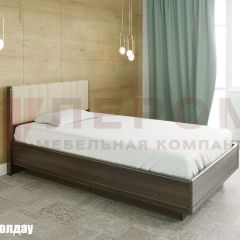 Кровать КР-1012 с мягким изголовьем в Кургане - kurgan.mebel24.online | фото