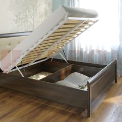 Кровать КР-1033 с мягким изголовьем в Кургане - kurgan.mebel24.online | фото 6
