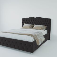 Кровать Нягань с ПМ 900 (экокожа кольт ч) в Кургане - kurgan.mebel24.online | фото