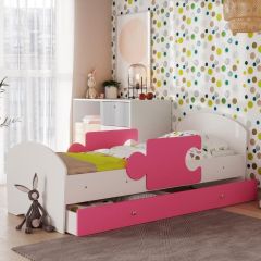 Кровать "Мозайка" на щитах + бортики + ящики в Кургане - kurgan.mebel24.online | фото 12