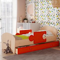 Кровать "Мозайка" на щитах + бортики + ящики в Кургане - kurgan.mebel24.online | фото 13