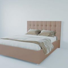 Кровать Венеция без основания 1200 (велюр серый) в Кургане - kurgan.mebel24.online | фото