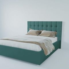 Кровать Венеция без основания 2000 (велюр бирюзовый) в Кургане - kurgan.mebel24.online | фото