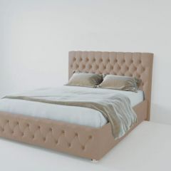 Кровать Версаль 2000 без основания (велюр серый) в Кургане - kurgan.mebel24.online | фото