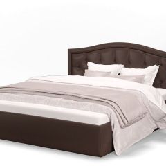 Кровать Стелла 1400*2000 + ПМ (Лесмо brown) коричневый в Кургане - kurgan.mebel24.online | фото