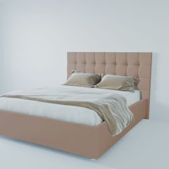 Кровать Венеция с ПМ 1400 (велюр серый) в Кургане - kurgan.mebel24.online | фото 2