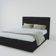 Кровать Версаль с ПМ 2000 (экокожа кольт ч) в Кургане - kurgan.mebel24.online | фото
