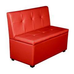 Кухонный диван Уют-1 (1000) Красный в Кургане - kurgan.mebel24.online | фото